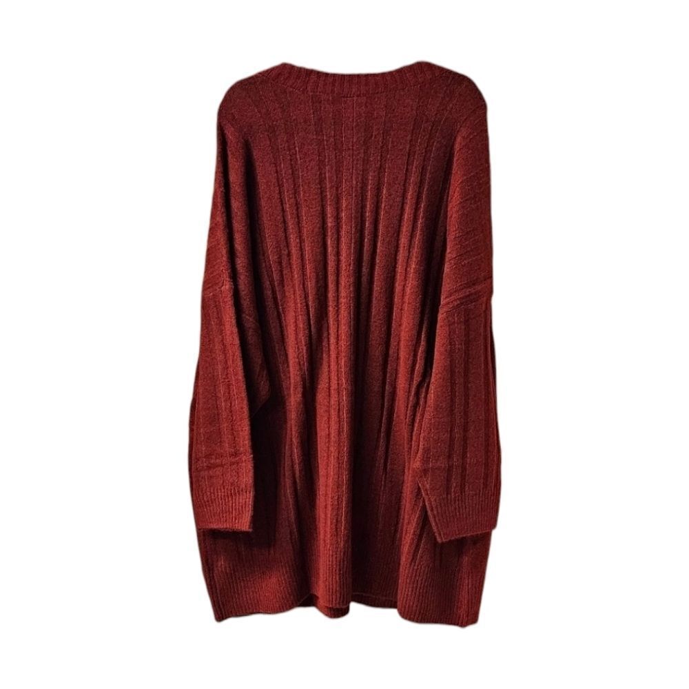 TORRID 4X Cashmere Vegan boyfriend cardigan v- neck sweater super soft NWT - Picture 9 of 15